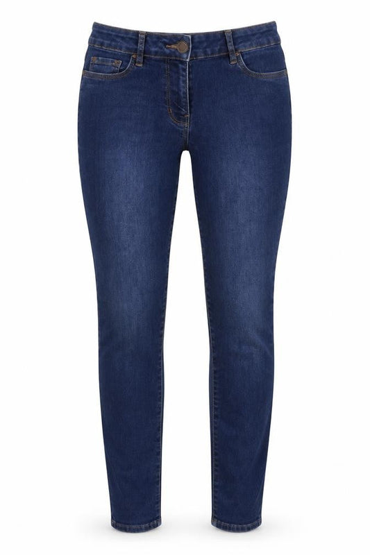 Bonmarché Womens Blue Denim Skinny Jeans Size 10 L30 in