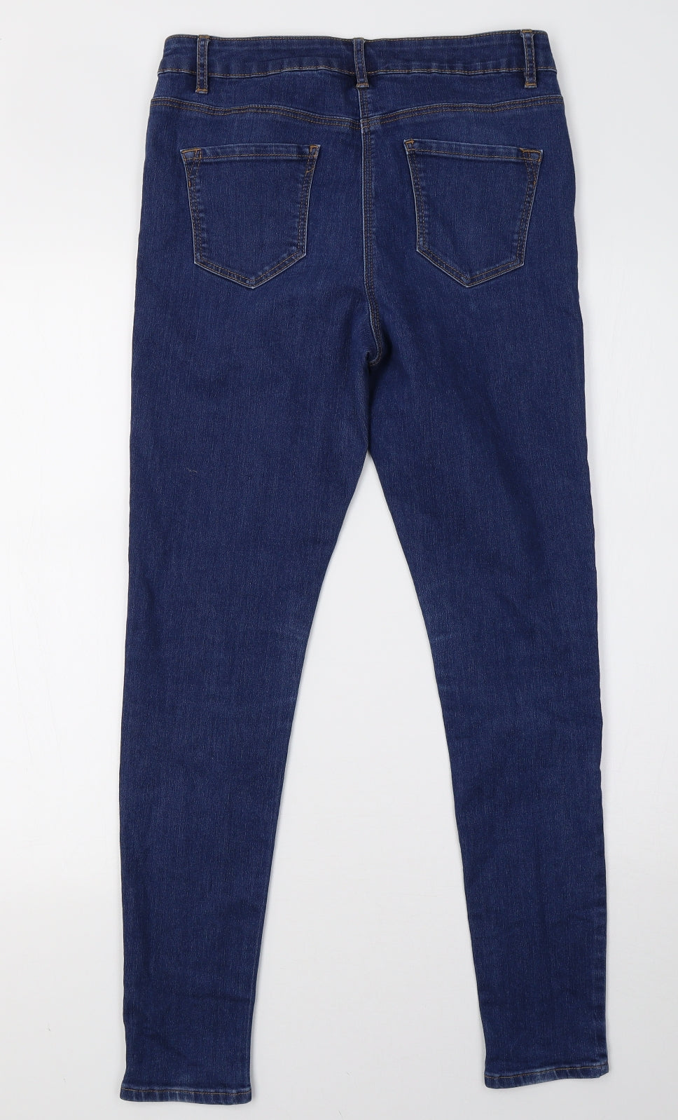Bonmarché Womens Blue  Denim Skinny Jeans Size 10 L30 in