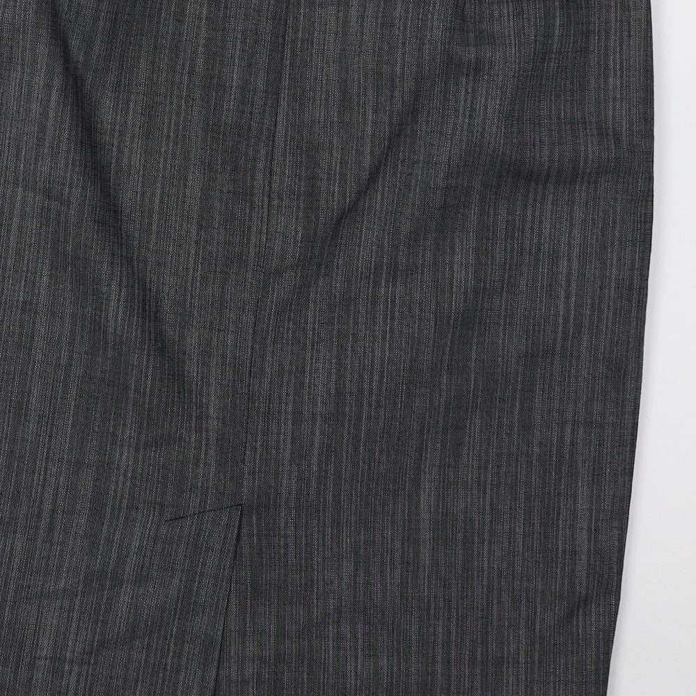 Kaliko Womens Grey   A-Line Skirt Size 12