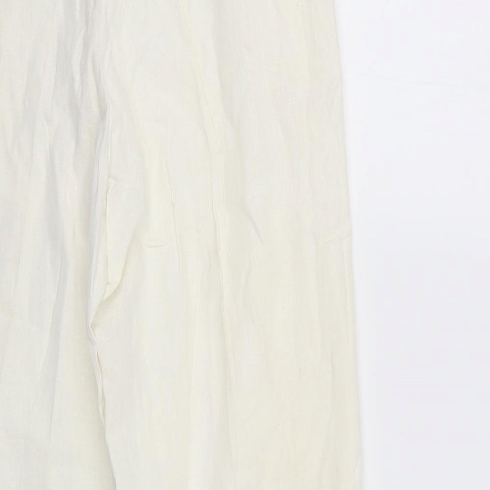 evie Womens Beige   Trousers  Size 16 L28 in