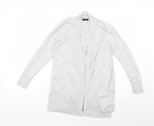 M&Co Womens Grey   Cardigan Jumper Size 10