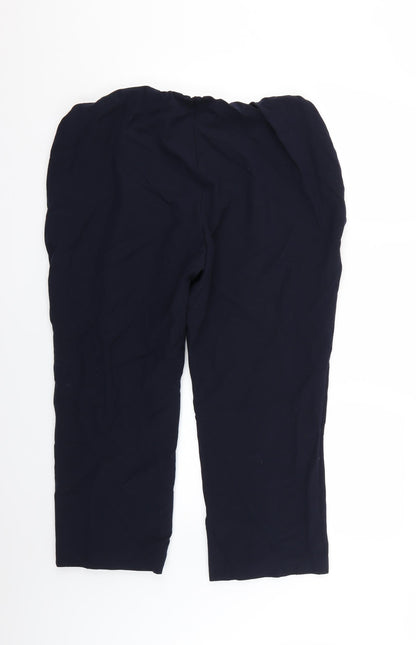 Bonmarché Womens Blue Trousers Size 18 L23 in