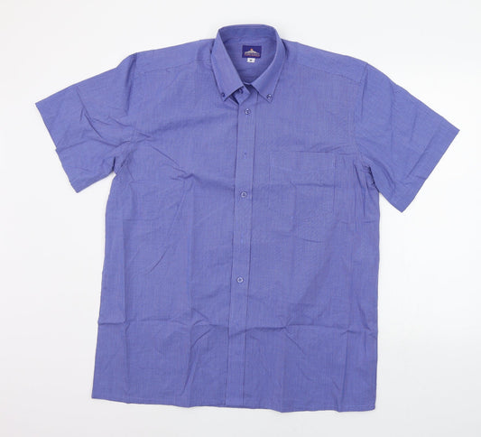 Portwest Mens Blue    Button-Up Size M