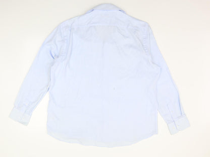 Matalan Mens Blue    Button-Up Size 17.5