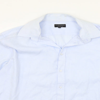 Matalan Mens Blue    Button-Up Size 17.5