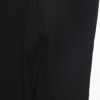 Next Womens Black   Trousers  Size 12 L22 in