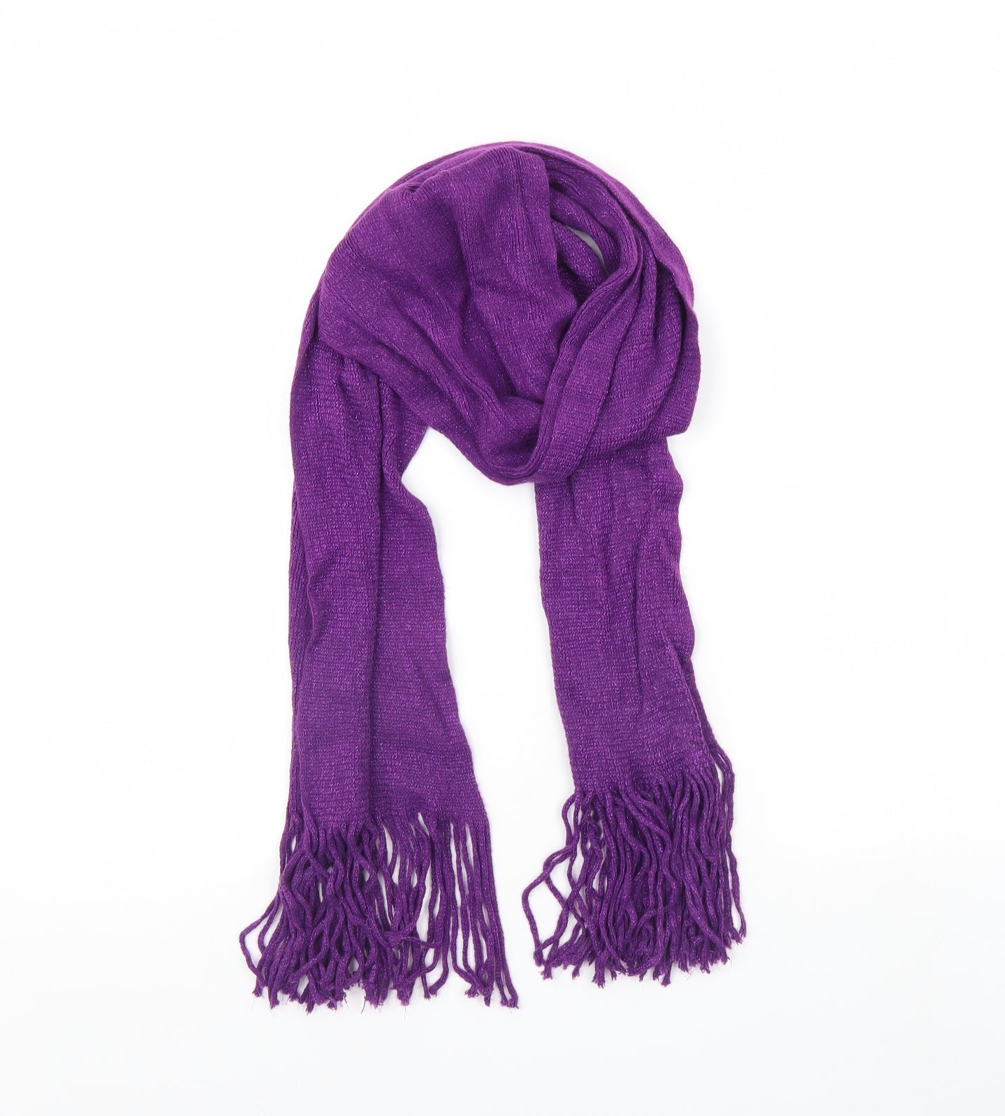 Preworn Womens Purple    Scarf