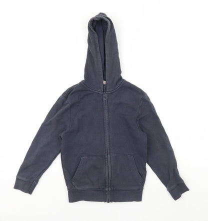 Additional front view of Tu boys’ blue jacket, size 5, years - school