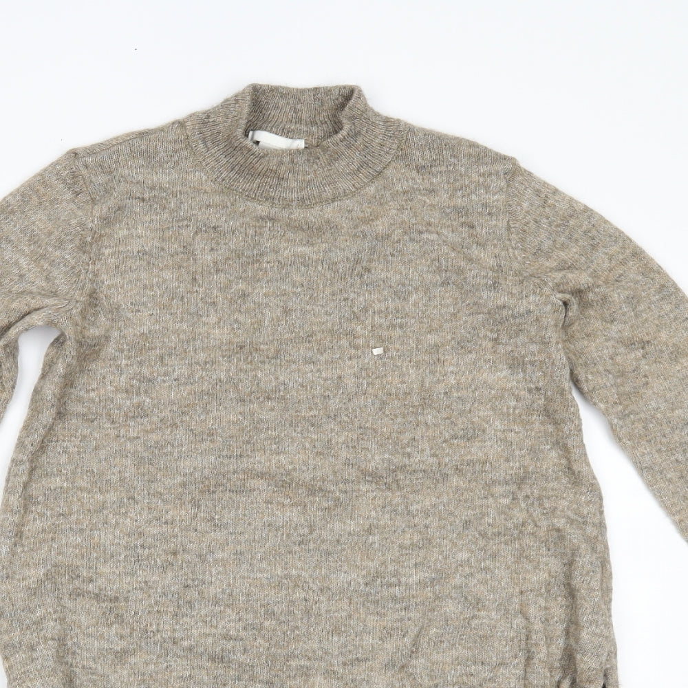 H&M Womens Beige   Basic Blouse Size S
