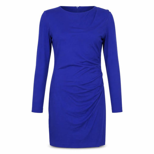 Mango Womens Blue Batik  Bodycon  Size M