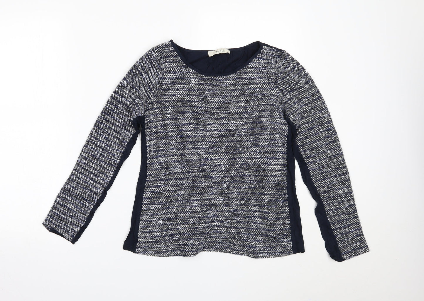 Oasis Womens Blue   Basic Blouse Size S