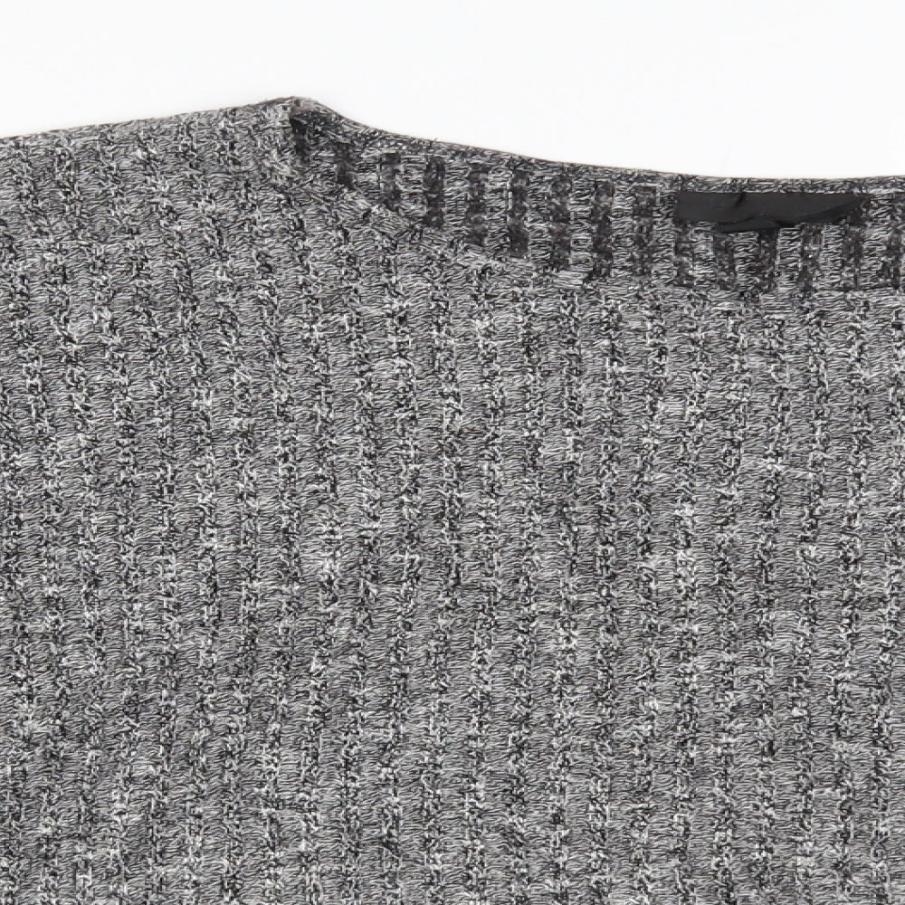 Topshop Womens Grey   Basic Blouse Size 12