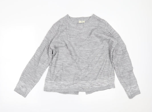 Papaya Womens Grey   Pullover Jumper Size L