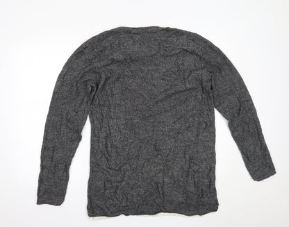 George Mens Grey   Pullover Jumper Size L