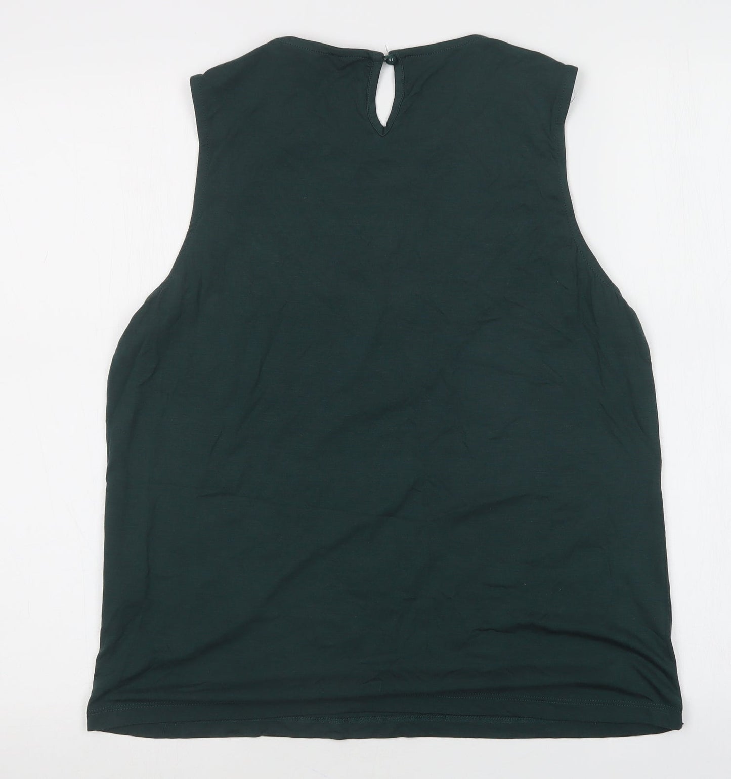 Select Womens Green   Basic Tank Size L