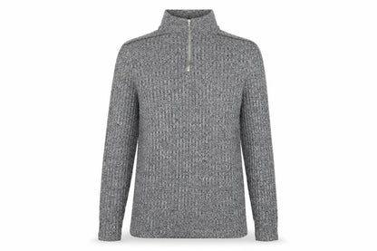 Front view of ASOS women’s grey pullover sweatshirt, size S