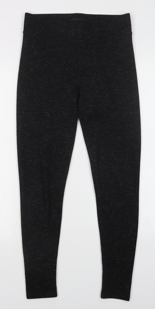 M&S Womens Black   Jogger Leggings Size 30 in L27 in