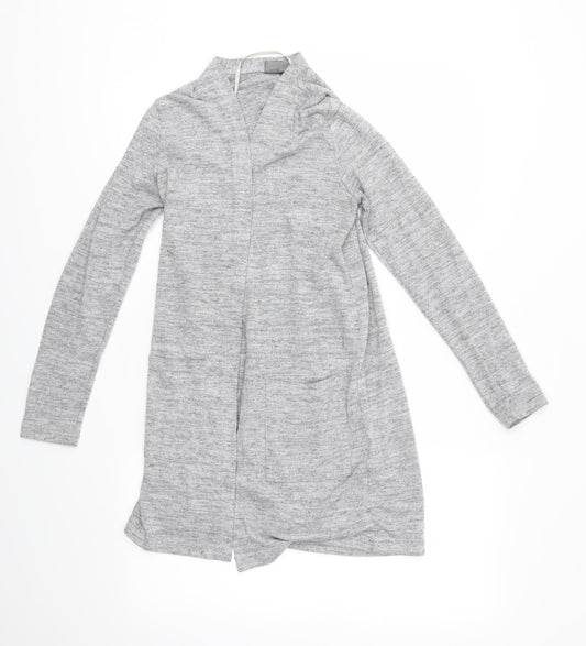 Preworn Womens Grey   Cardigan Jumper Size XS