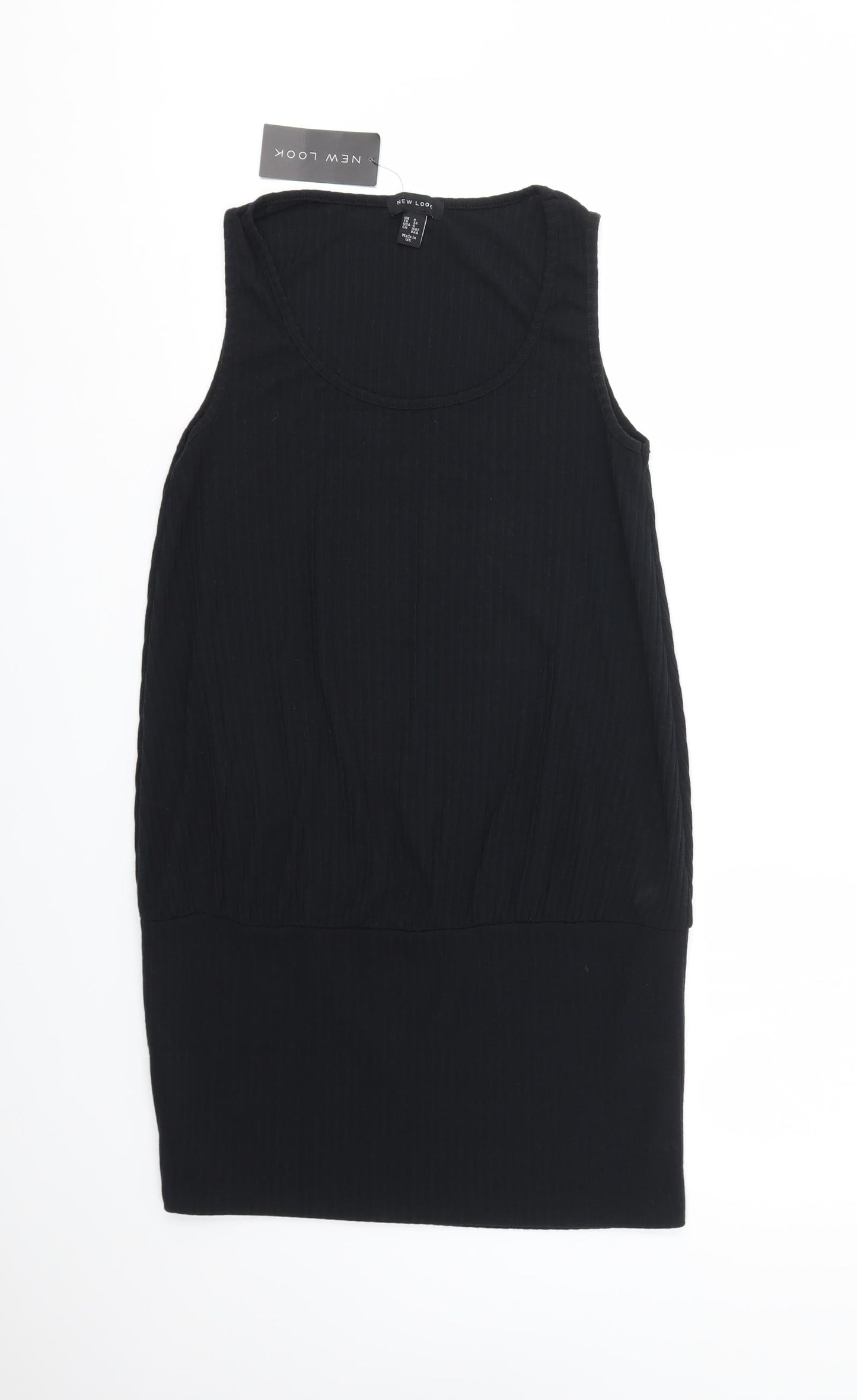 New Look Womens Black   Basic Blouse Size 8