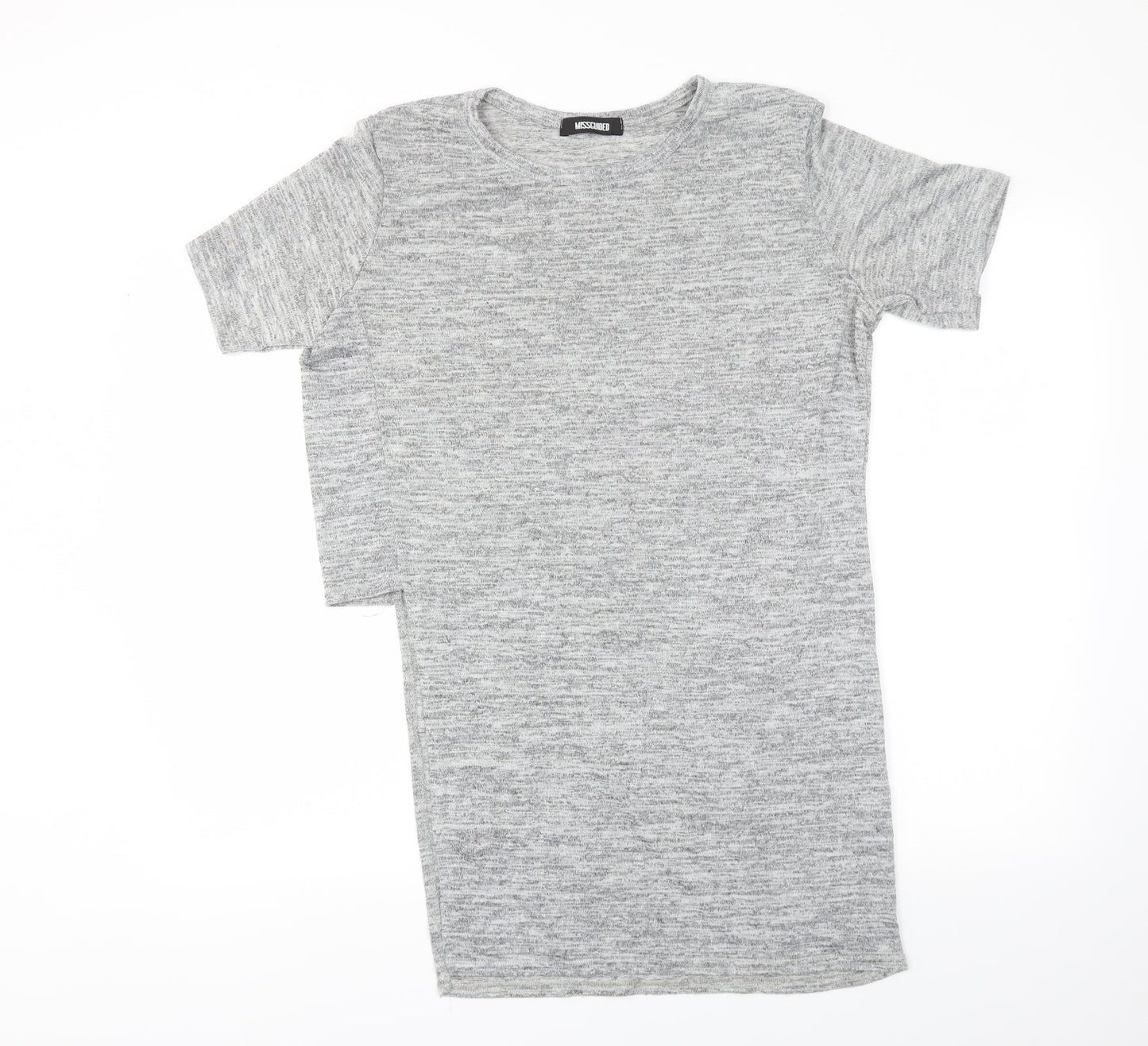 Missguided Womens Grey   Basic Blouse Size 12
