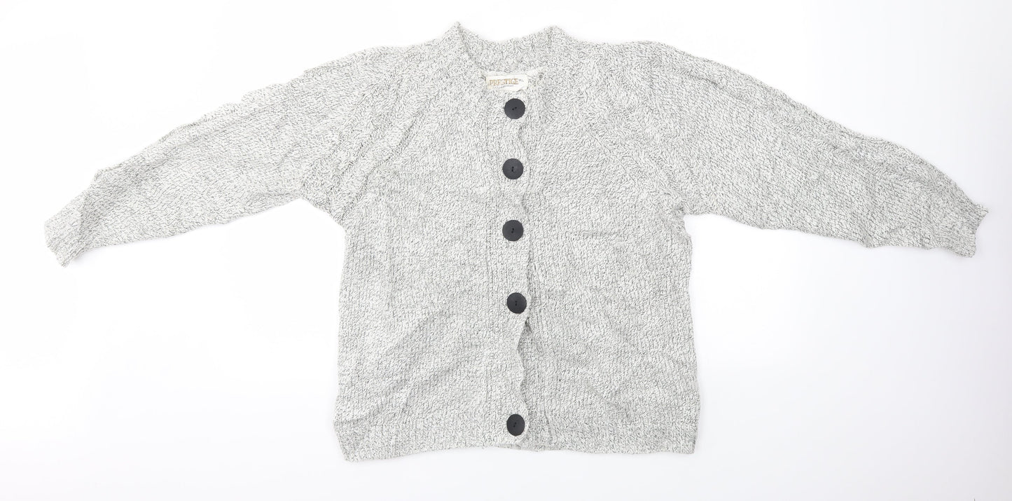 Prestige collection Womens Grey   Cardigan Jumper Size M