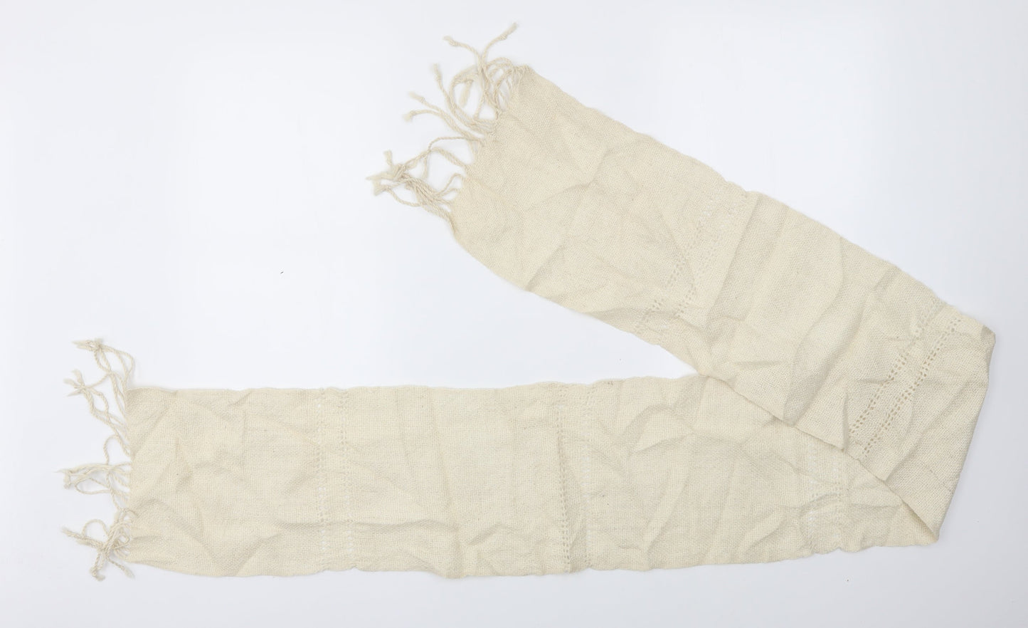 Preworn Unisex White    Scarf