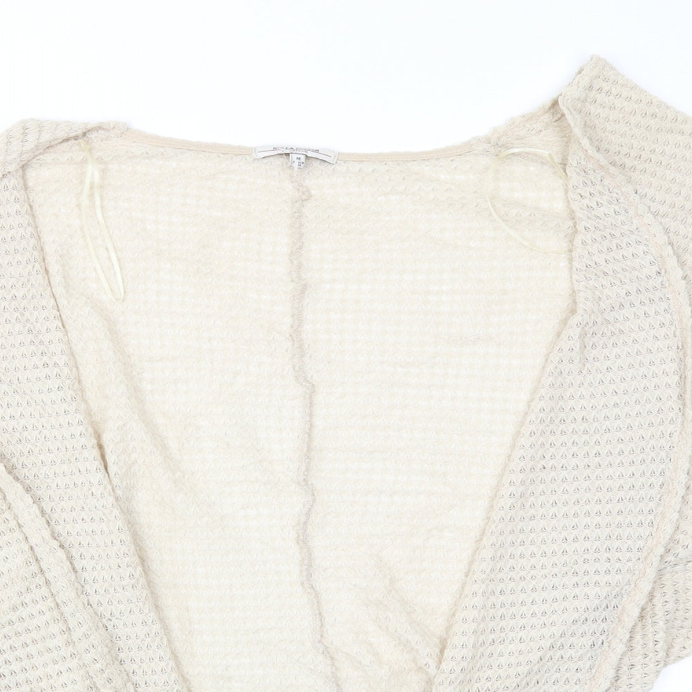 ROLLA COSTER Womens Beige   Cardigan Jumper Size M