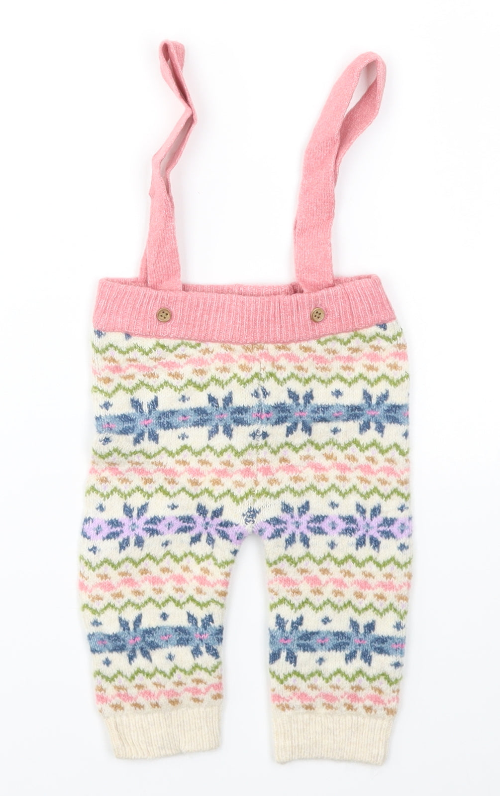 M&S Baby Multicoloured    Leggings Size 3-6 Months  - FESTIVE