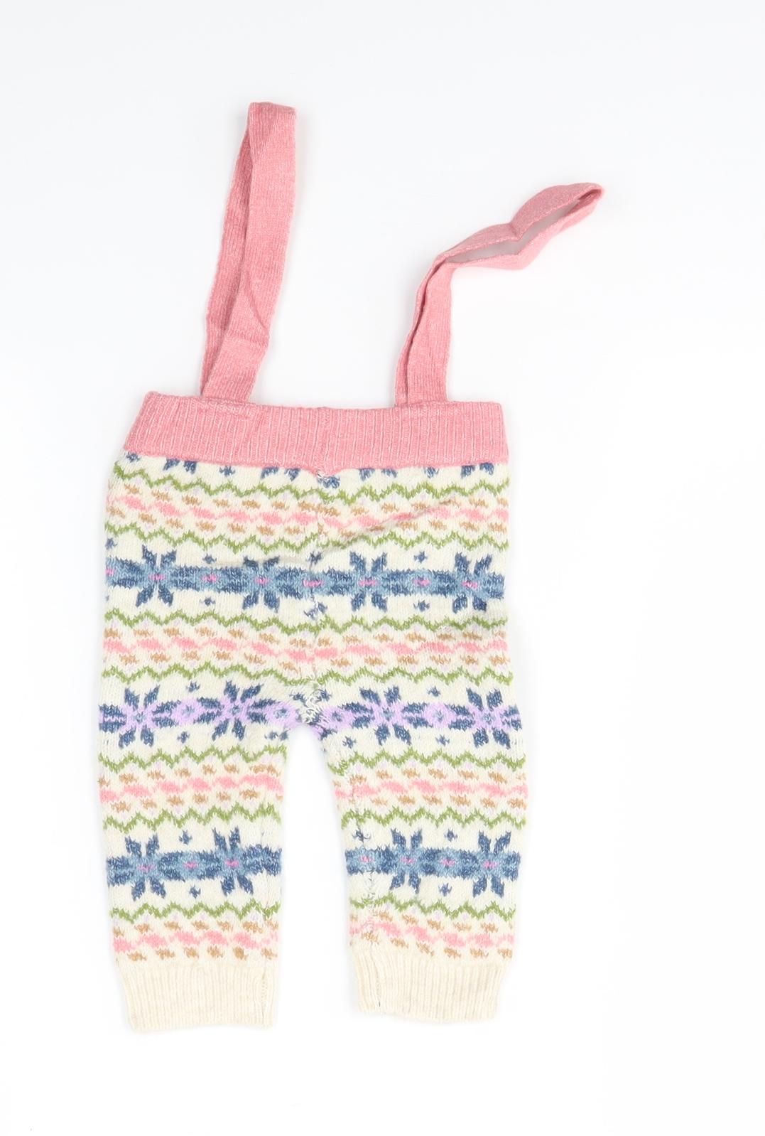 M&S Baby Multicoloured    Leggings Size 3-6 Months  - FESTIVE