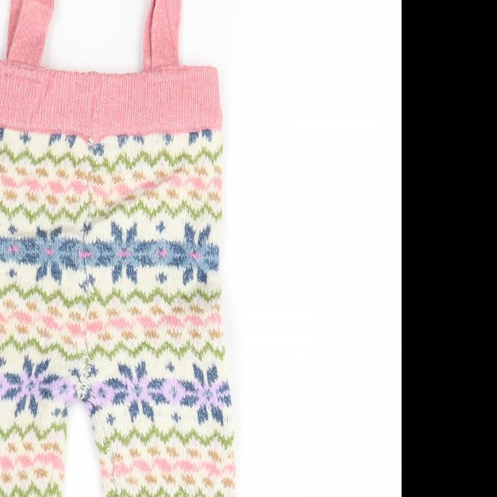 M&S Baby Multicoloured    Leggings Size 3-6 Months  - FESTIVE