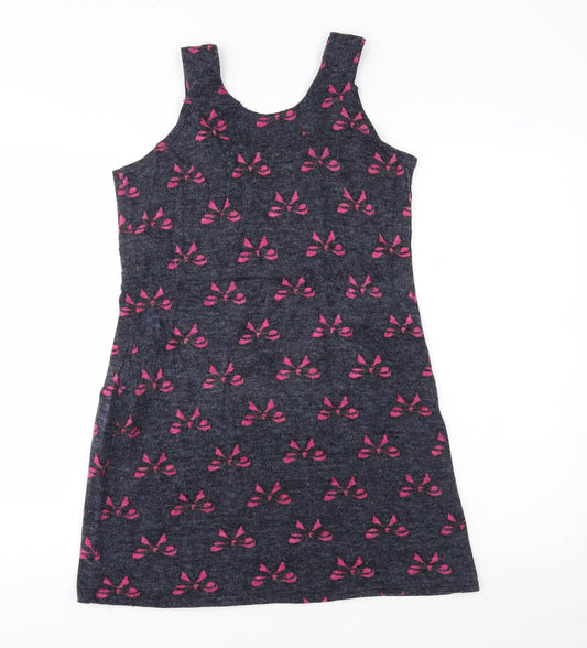 Club L Womens Grey   Vest Jumper Size L
