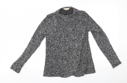 Dorothy Perkins Womens Grey   Wrap Jumper Size 10