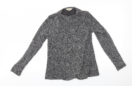 Dorothy Perkins Womens Grey   Wrap Jumper Size 10