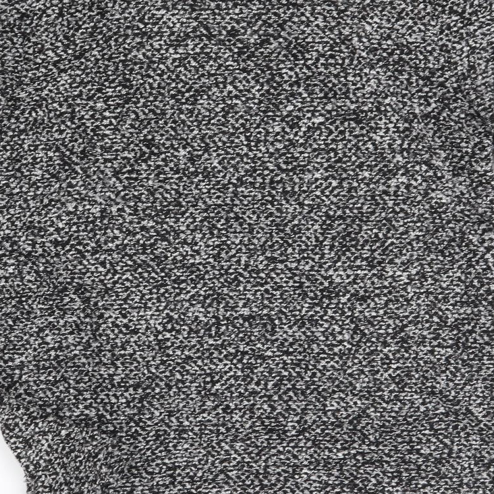 Dorothy Perkins Womens Grey   Wrap Jumper Size 10