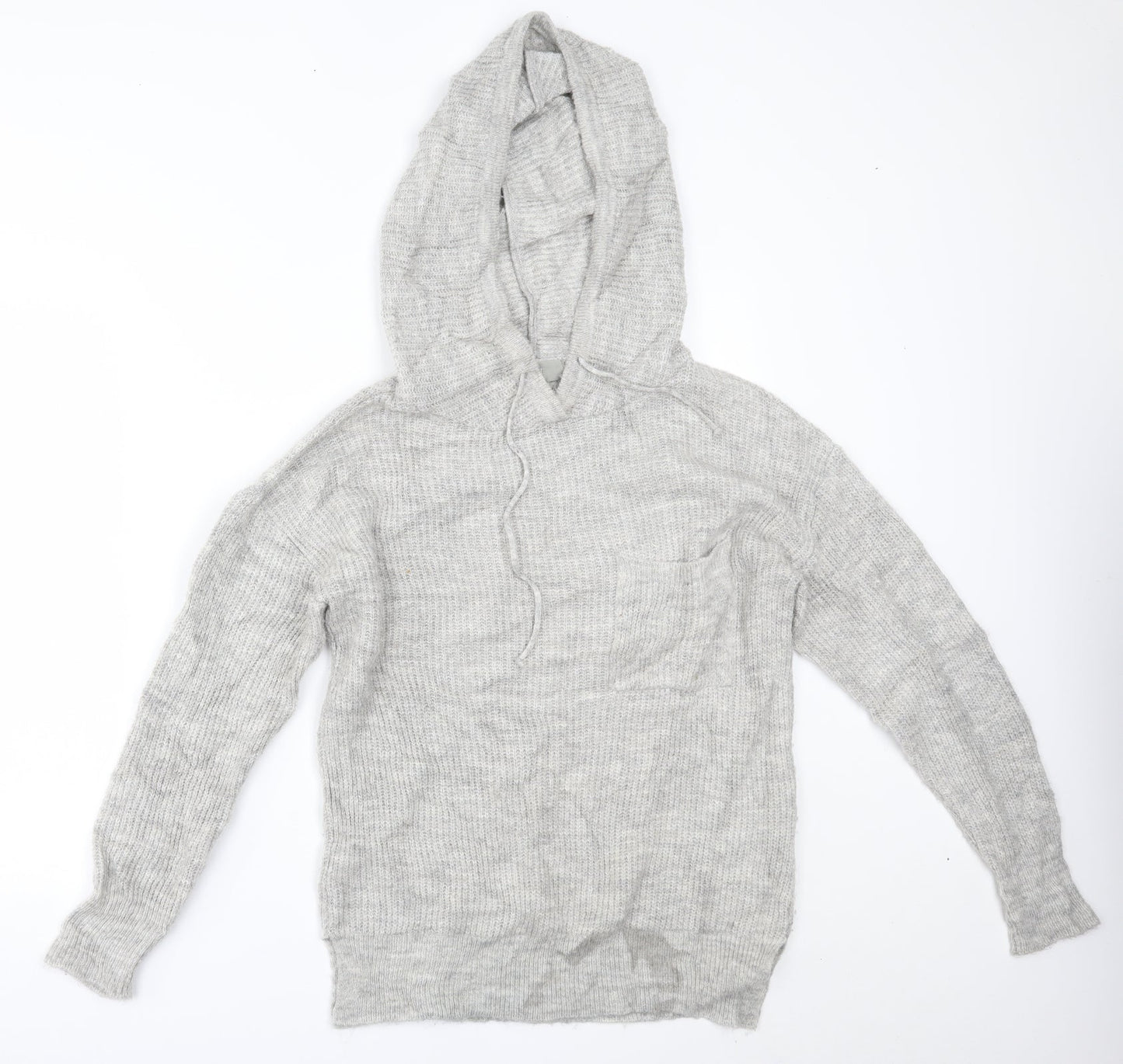 NEXT Womens Grey   Pullover Hoodie Size S