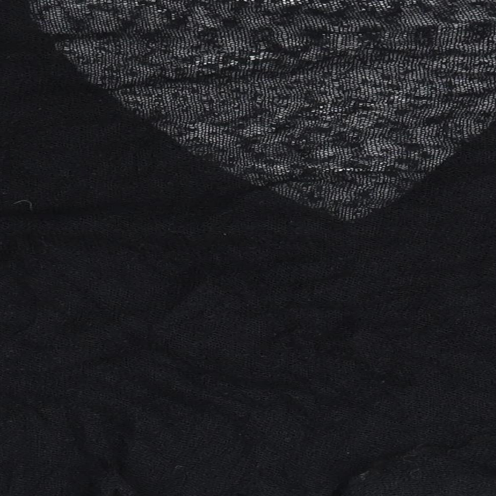 Simply Stockshop Womens Black   Cardigan Jumper Size M