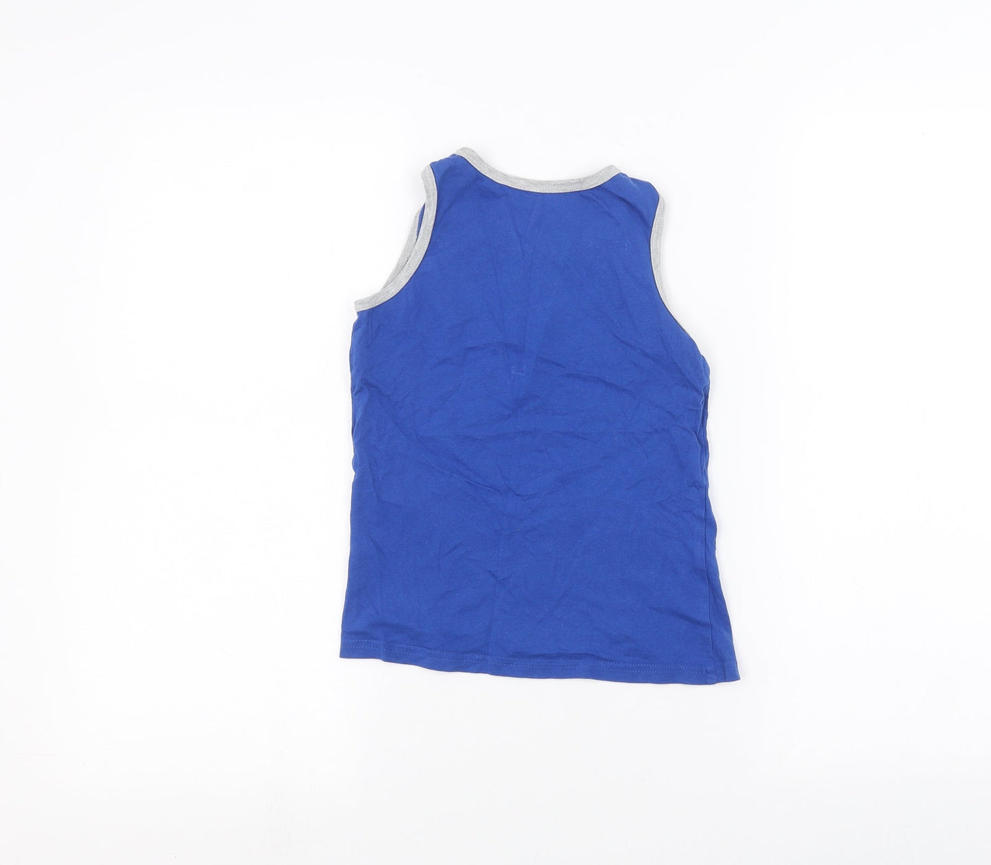 Primark Boys Blue   Basic Tank Size 8-9 Years