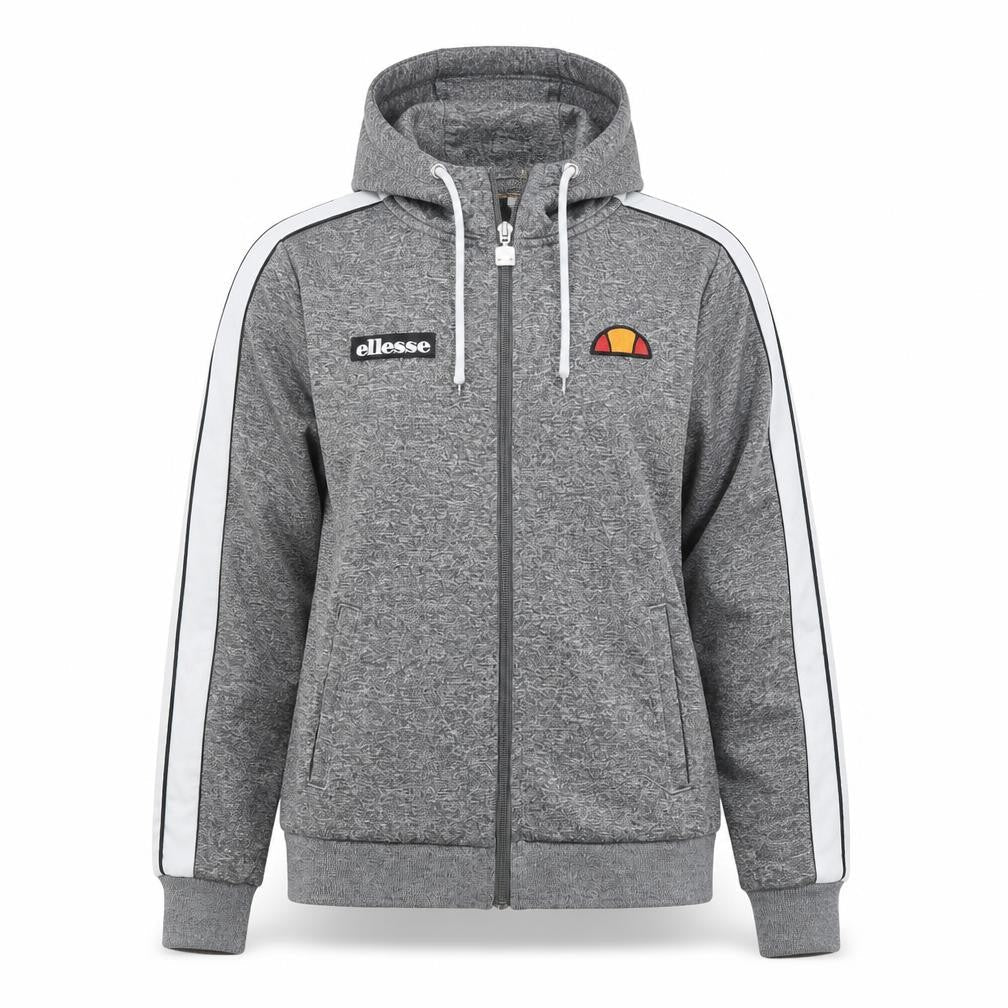 ellesse Womens Grey   Full Zip Hoodie Size 4