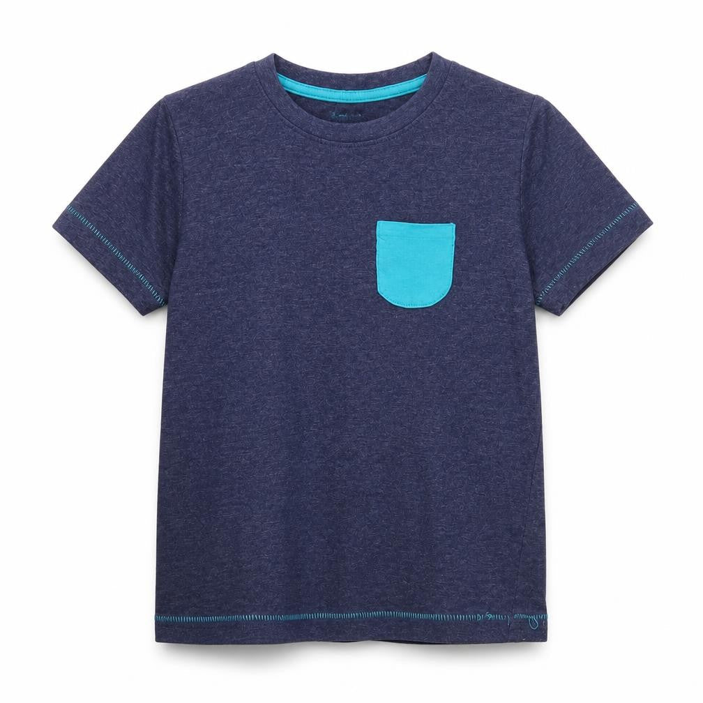 BHS Boys Blue   Basic T-Shirt Size 5-6 Years