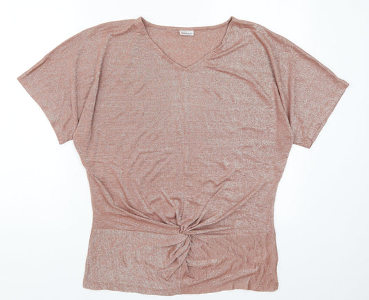 Damart Womens Pink   Basic T-Shirt Size 14