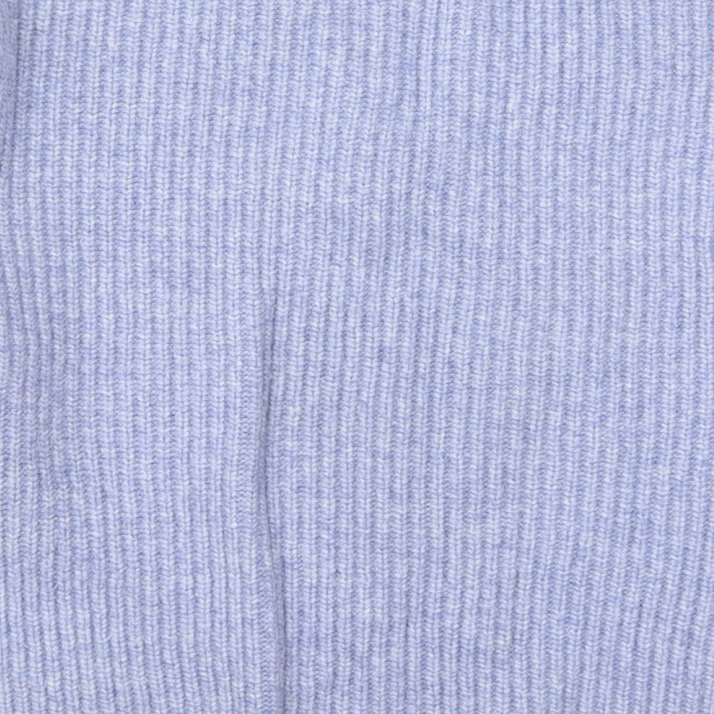 H&M Womens Blue  Knit Pullover Jumper Size S