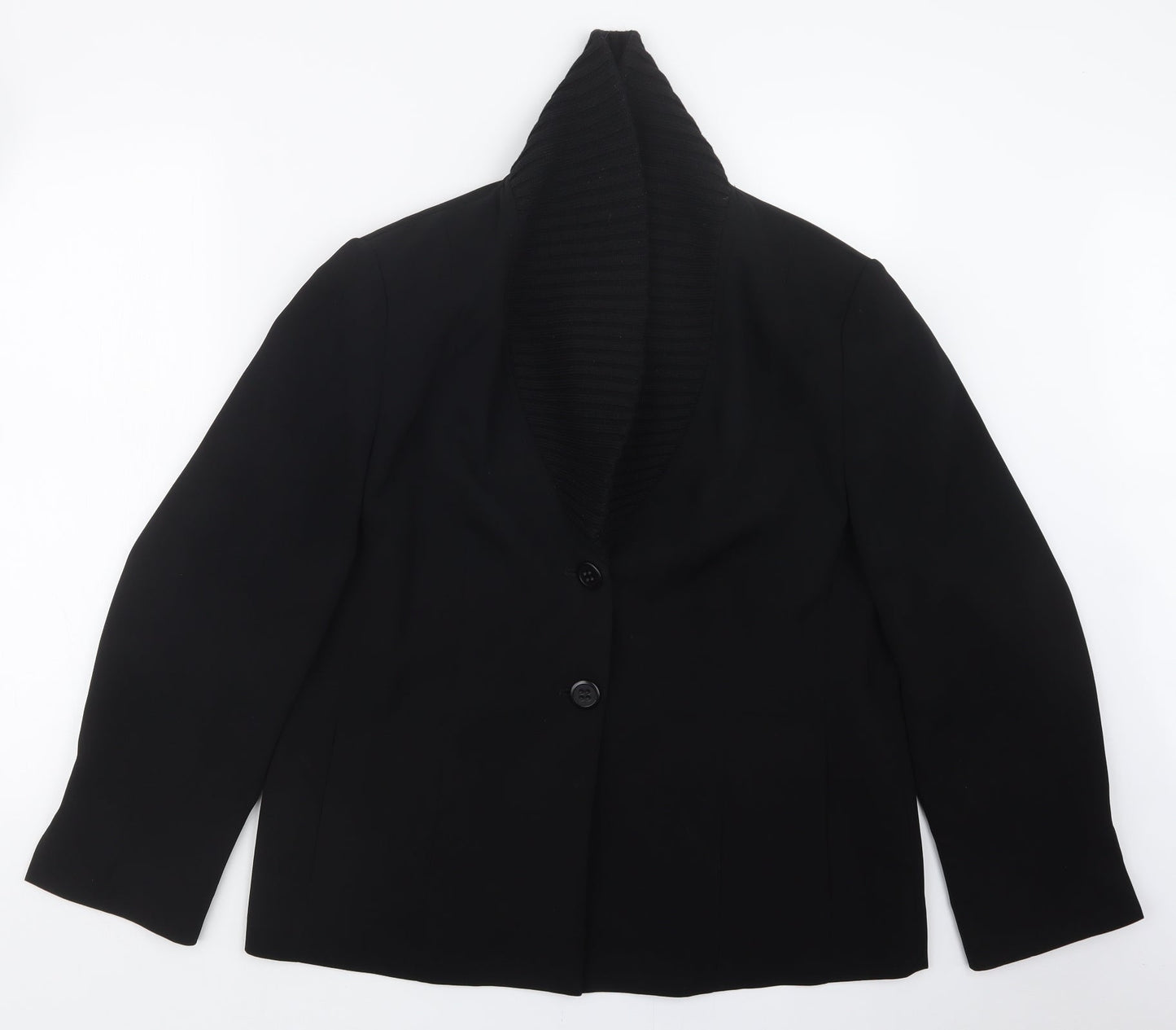 CAVITA Womens Black   Jacket  Size 18