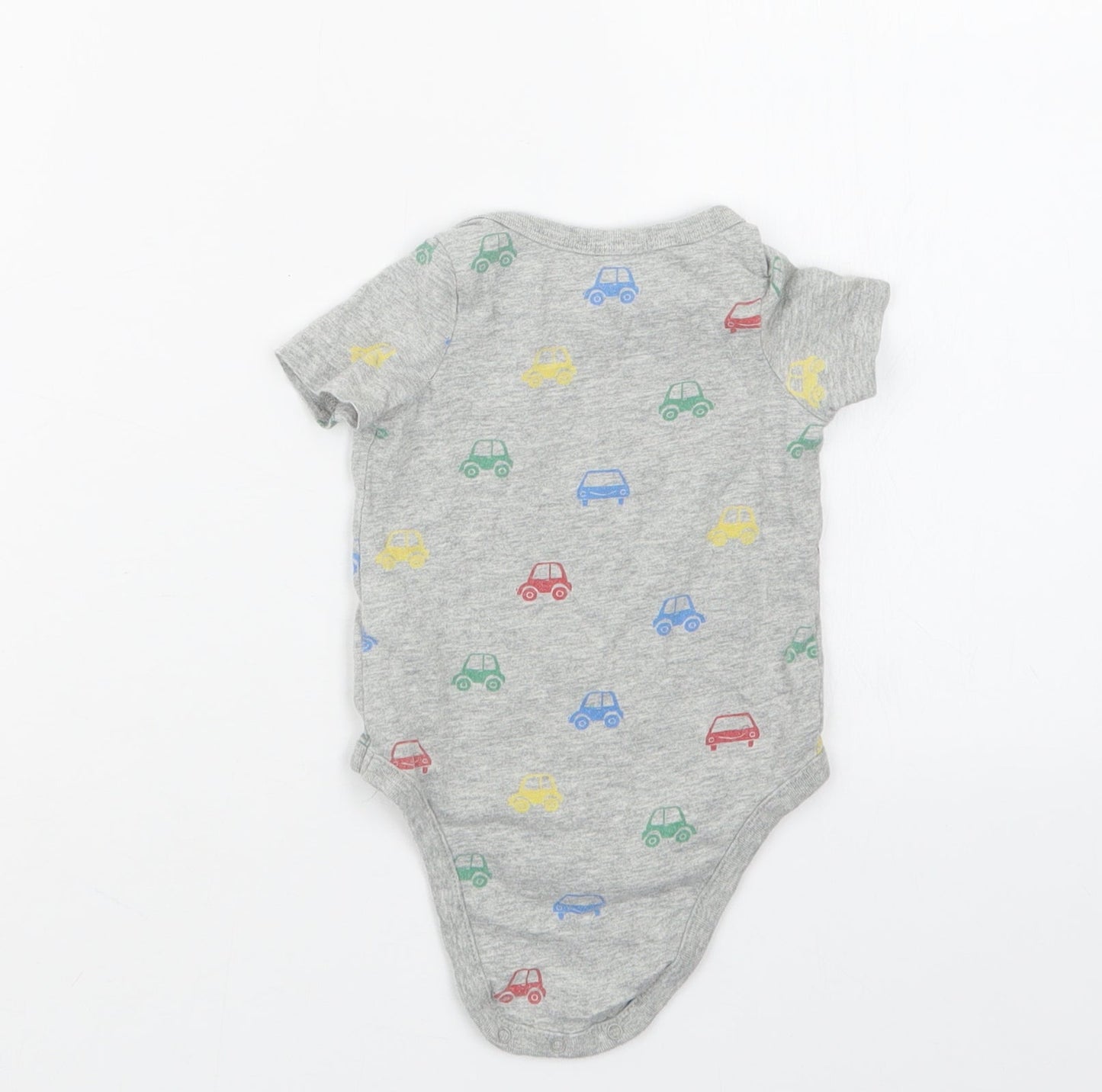Gap Boys Grey Geometric  Babygrow One-Piece Size 3-6 Months