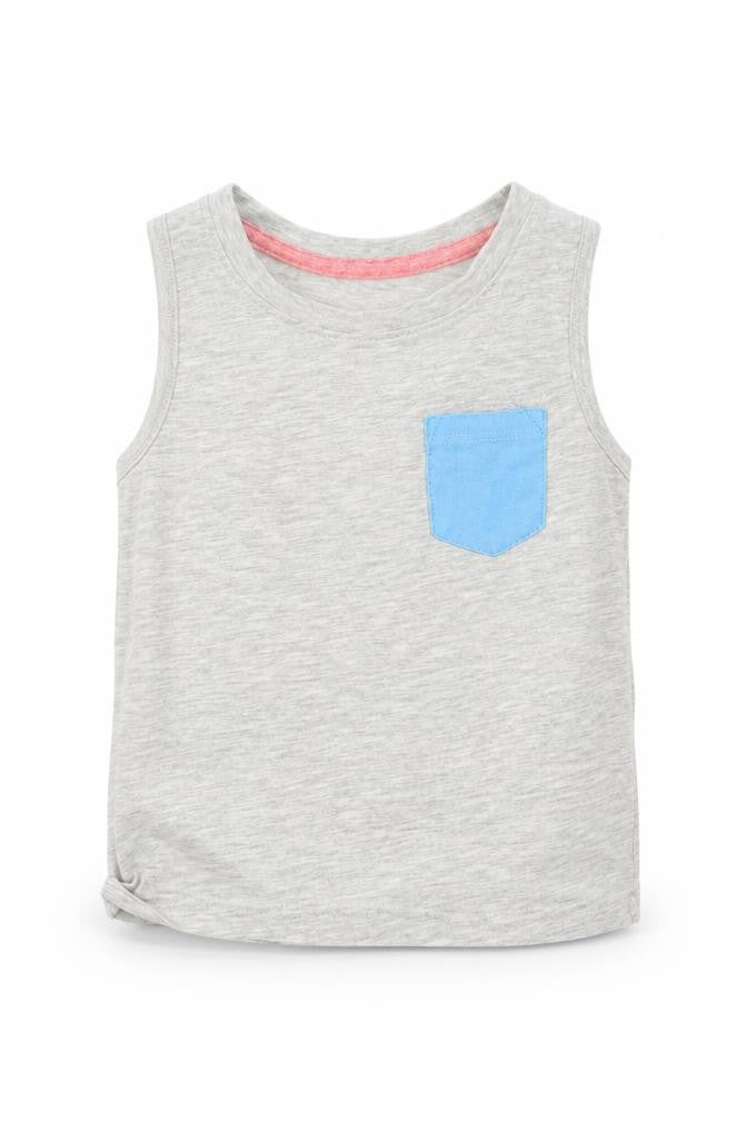 Rebel Boys Grey   Basic T-Shirt Size 12-18 Months