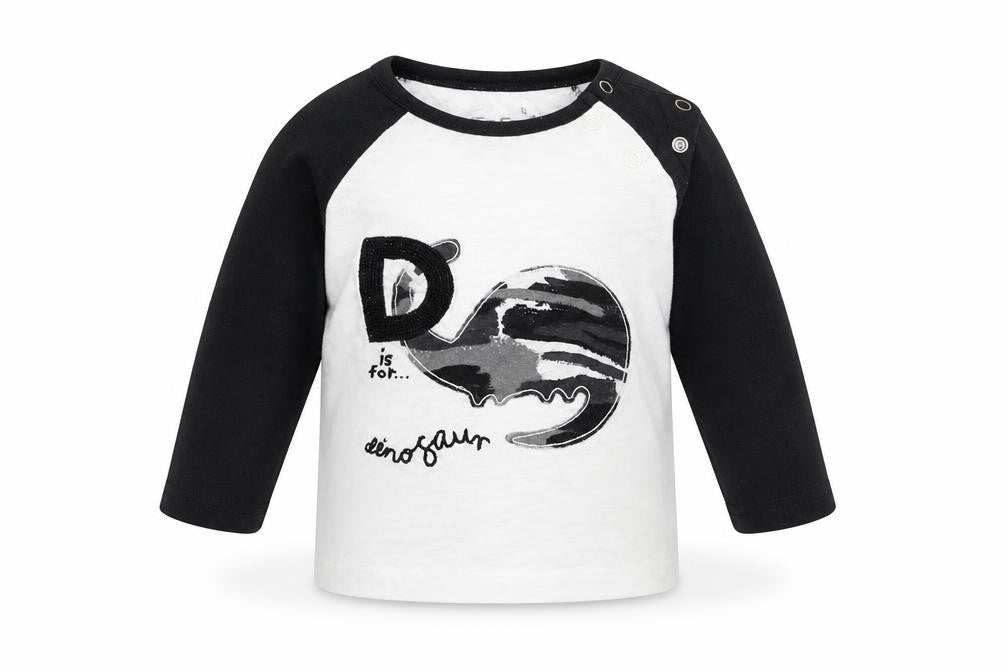F&F Boys Black   Basic T-Shirt Size 3-6 Months