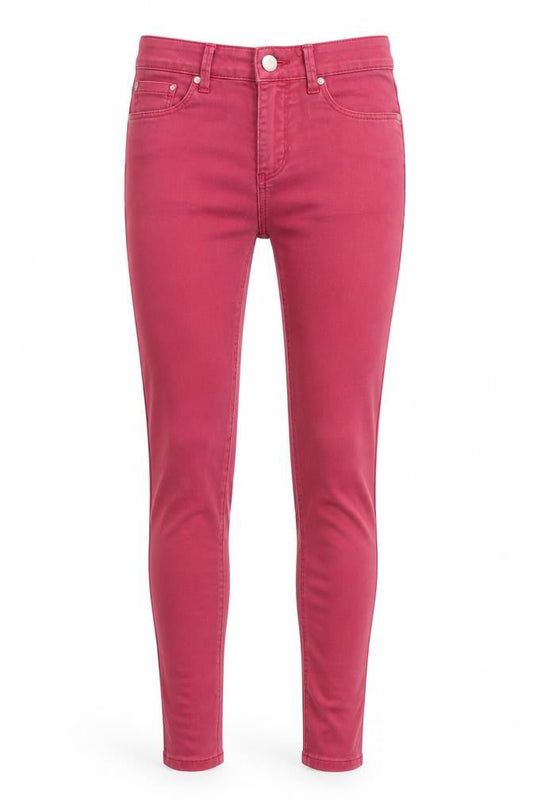 Topshop Womens Pink  Denim Skinny Jeans Size 26 in L30 in