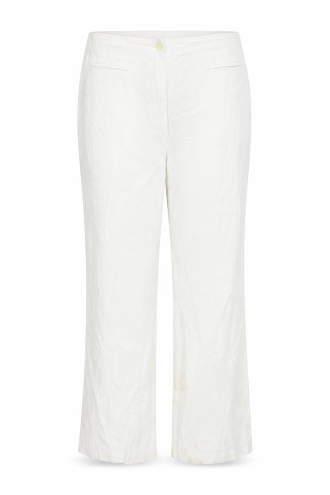 Preworn Womens White   Trousers  Size 32 in L26 in