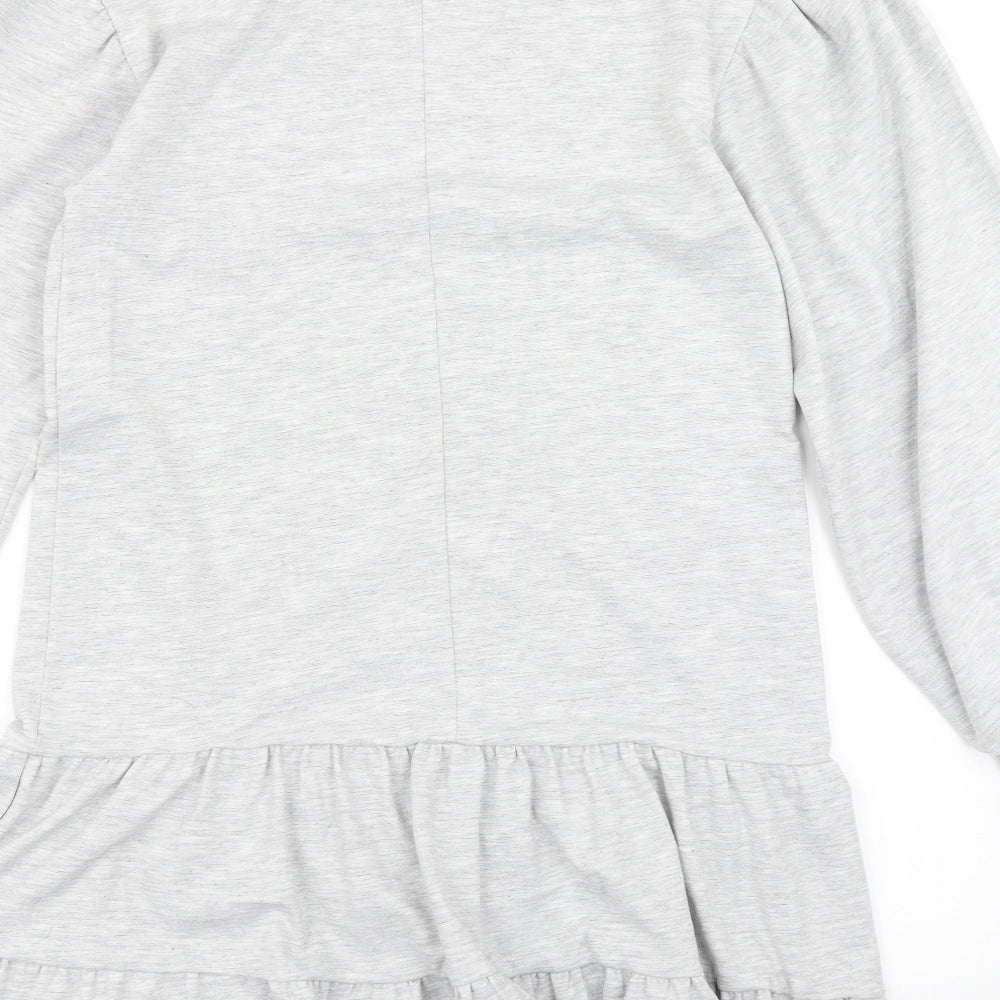 Dorothy Perkins Womens Grey   A-Line  Size 12