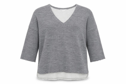 Zara Womens Grey  Knit Pullover Jumper Size M