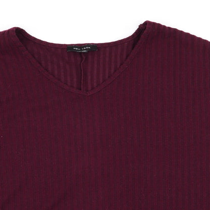 New Look Womens Red   Basic T-Shirt Size M